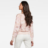 G-Star RAW® Xzyph Allover Sweater Pink model back
