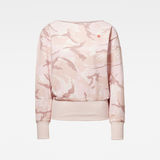 G-Star RAW® Xzyph Allover Sweater Pink flat front