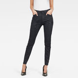 G-Star RAW® G-Star Shape Powel High Super Skinny Jeans Black model front