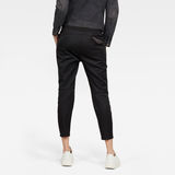 G-Star RAW® Motac 3D Tapered Cropped Sweatpants Black model back