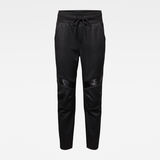 G-Star RAW® Motac 3D Tapered Cropped Sweatpants Black flat front
