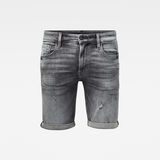 G-Star RAW® 3301 Denim Slim Shorts Black front