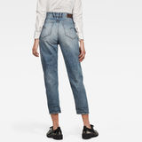 G-Star RAW® Jean Janeh Ultra High Mom Ankle Bleu clair