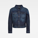 G-Star RAW® 3301 Straight Denim Jacket C Dark blue flat front