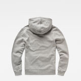 G-Star RAW® Hooded Sweater Gris model side