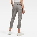 G-Star RAW® 3D Tapered Cropped Sweat Pants Grey model back
