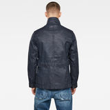 G-Star RAW® Multipocket Denim Field Jacket Dark blue model back