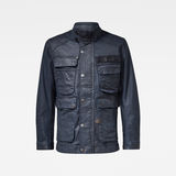 G-Star RAW® Multipocket Denim Field Jacket Dark blue flat front