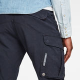 G-Star RAW® Droner Relaxed Tapered Cargo Pants Dark blue model back zoom