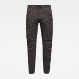 G-Star RAW® 3D Cargo Straight Tapered Pant Grey flat front