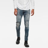 G-Star RAW® 5620 3d zip knee skinny Jeans Light blue