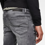 G-Star RAW® 3301 Denim Slim Shorts Black model back zoom