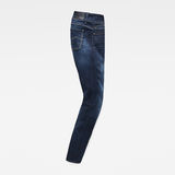 G-Star RAW® Lynn Mid Waist Skinny Jeans Medium blue flat back