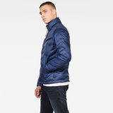 G-Star RAW® Attacc Down Jacket Dark blue model side