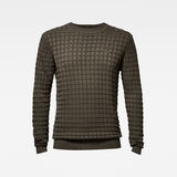 G-Star RAW® Core Table Knitted Sweater Grey flat front