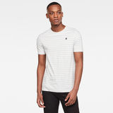 G-Star RAW® Korpaz Stripe GR Slim T-Shirt White