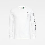 G-Star RAW® T-shirt Multi Arm GR Shield Blanc