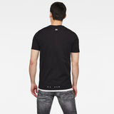 G-Star RAW® T-shirt Vertical Raw GR Slim Noir