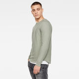 G-Star RAW® R Straight Knitted Top Green model side