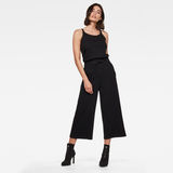 G-Star RAW® Utility Strap Jumpsuit Black model front