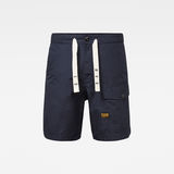 G-Star RAW® Front Pocket Sport Shorts Dark blue flat front