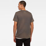 G-Star RAW® T-shirt Collegic GR Pocket Gris