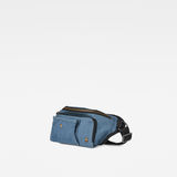 G-Star RAW® Stalt Dast Waistbag Medium blue model front