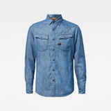 G-Star RAW® Camisa Max 3301 Slim Azul intermedio