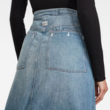 G-Star RAW® Lintell Wrap Skirt Medium blue
