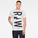 G-Star RAW® Graphic 5 T-Shirt Blanc