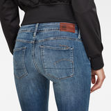 G-Star RAW® 3301 Mid Skinny Bootcut Jeans Dark blue