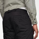 G-Star RAW® Loic Relaxed Tapered Chino Black model back zoom