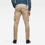 G-Star RAW® 3D Cargo Straight Tapered Pants Brown model back