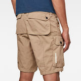 G-Star RAW® Jungle Cargo Shorts Brown model back zoom