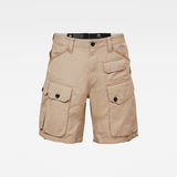 G-Star RAW® Jungle Cargo Shorts Brown flat front