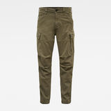 G-Star RAW® Roxic Straight Tapered Cargo Pants Green model front