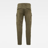 G-Star RAW® Roxic Straight Tapered Cargo Pants Green model back