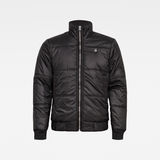 G-Star RAW® Meefic Quilted Jacket Black flat front