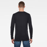 G-Star RAW® Bronek Knitted Sweater Black model back