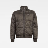 G-Star RAW® Meefic Quilted Jacket Grey flat front