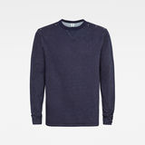 G-Star RAW® Indigo Washed Sweater Dark blue flat front
