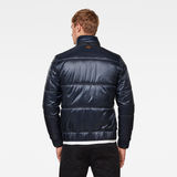G-Star RAW® Meefic Quilted Jacket Dark blue model back