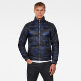 G-Star RAW® Meefic Quilted Jacket Dark blue model front