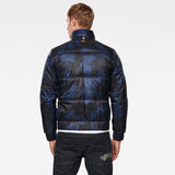 G-Star RAW® Meefic Quilted Jacket Dark blue model back