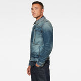 G-Star RAW® Scutar Slim Jacket C Medium blue model side