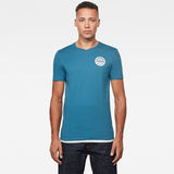 G-Star RAW® Originals Logo Slim T-Shirt Medium blue