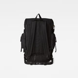G-Star RAW® Estan Detachable Pocket Backpack Black back flat