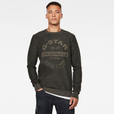 G-Star RAW® Premium Core Logo Knit Sweater Other model front