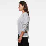 G-Star RAW® Premium Core Sweater Grey model side