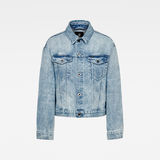 G-Star RAW® 3301 Boyfriend Denim Jacket Light blue flat front